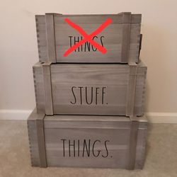 Rae Dunn Decorative Chests