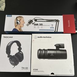 Studio Recording Equipment