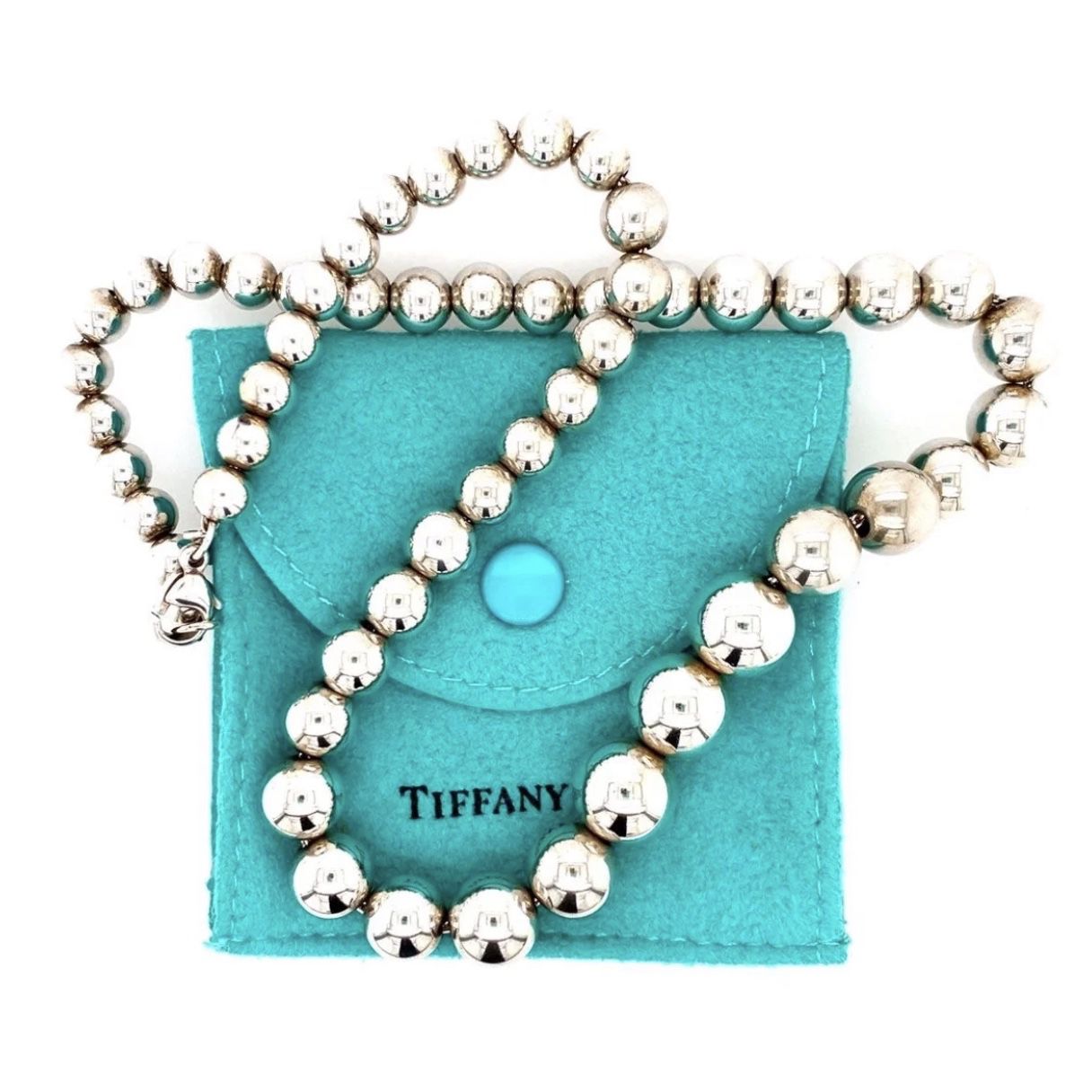 Tiffany And Co. Graduated Ball Necklace