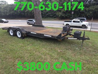 2015 Lone Wolf Car Hauler Trailer
