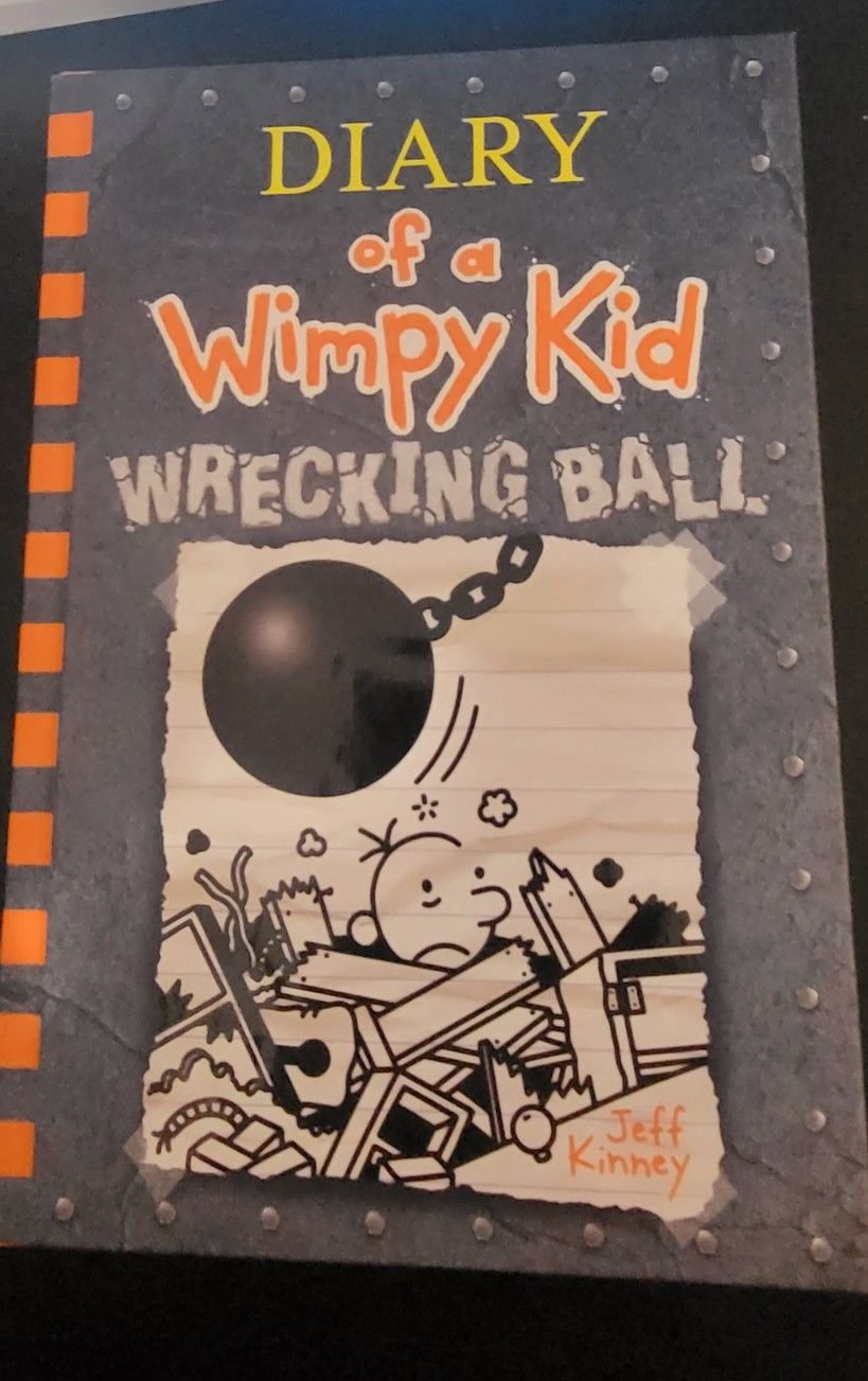 Diary of the wimpy kid books and one other