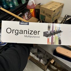 Broom Mount Organizer