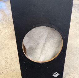 Single cab 12” speaker box