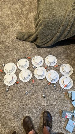21 RAB Dimmable In Ceiling Lights