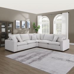 Alena Fabric Power Reclining Sectional 