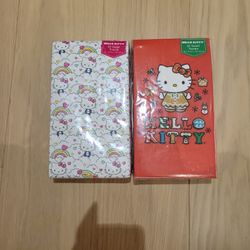 2 Pack Hello Kitty Guest Towels Napkins 32 Each Pack