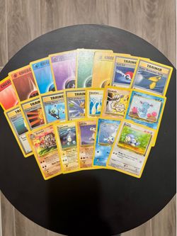 All vintage card