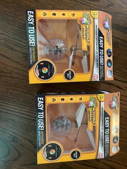 2 new whirly balls-flying balls