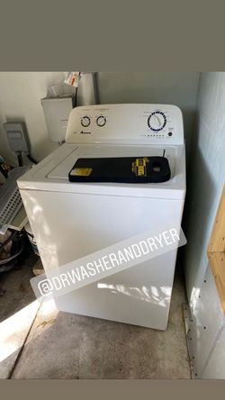 Amana lavadora y secadora washer and dryer