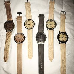 Wooden watches