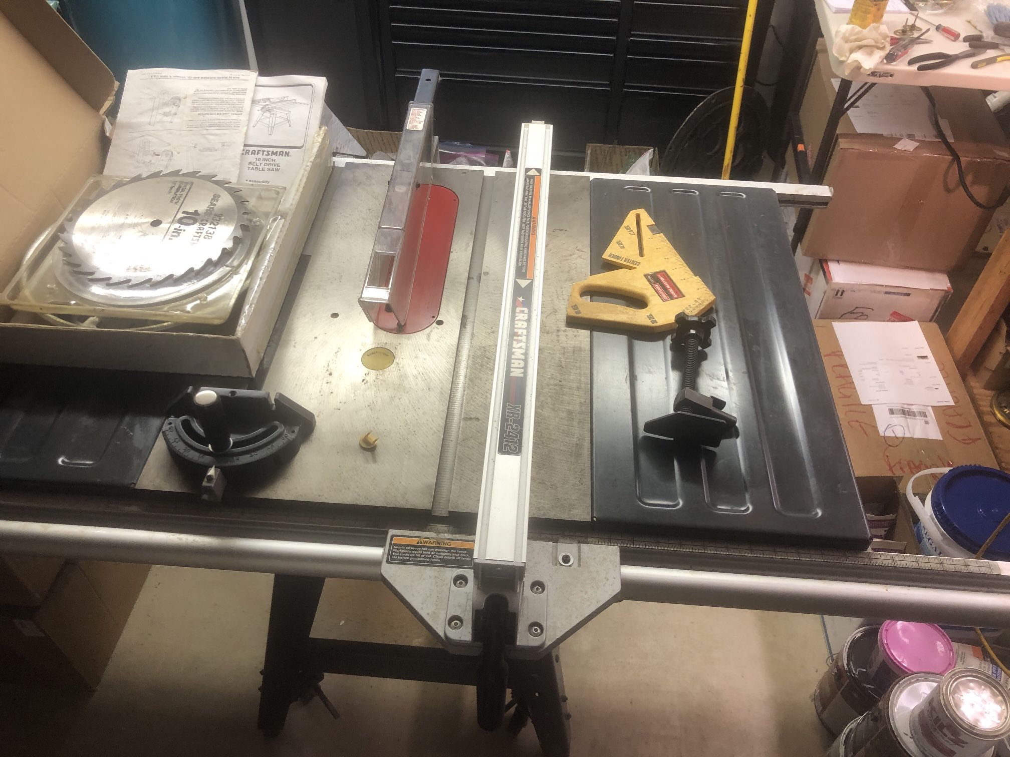 Craftsman Table Saw Excellent Condition 