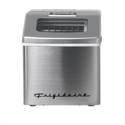 Frigidaire 40 lb. Freestanding Ice Maker in Stainless Steel