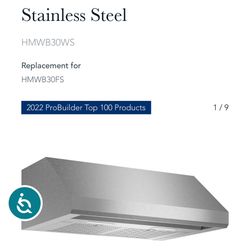 NEW! Thermador Masterpiece WiFi Vent hood
