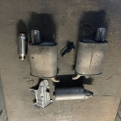 2006-2012 Lexus IS 250 350 F Stock Mufflers Resonator