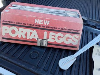 PORTABLE LEGS FOR RV TABLE