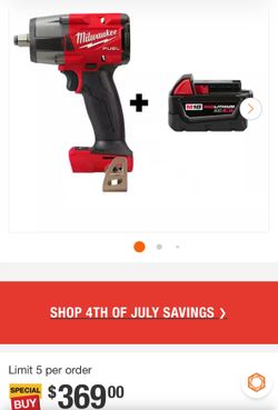 1/2 Milwaukee impact wrench