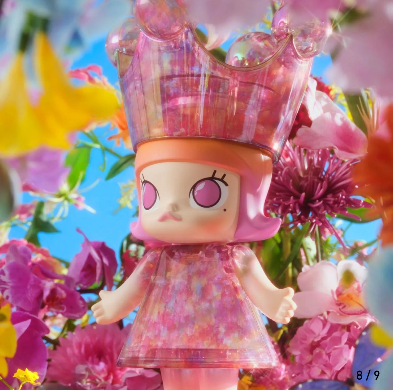MEGA ROYAL MOLLY 400% MIKA NINAGAWA POP MART Sealed In Box for