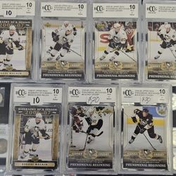 Sidney Crosby & Evgeni Malkin Graded BCCG 10