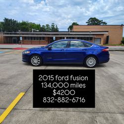 2015 ford fusion hybrid
