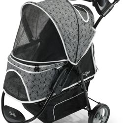 Gen7 Pet Stroller Black Onyx Promenade Pet Stroller
