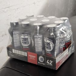 Core Power Strawberry Flavored 12 Packs.