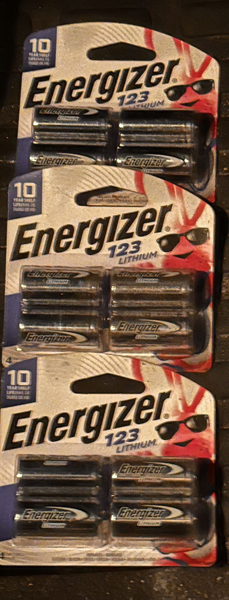 Batteries 123 Lithum