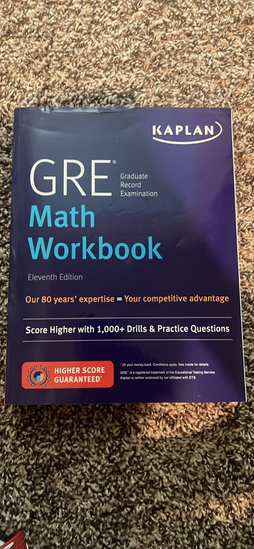Kaplan GRE Math Work Book