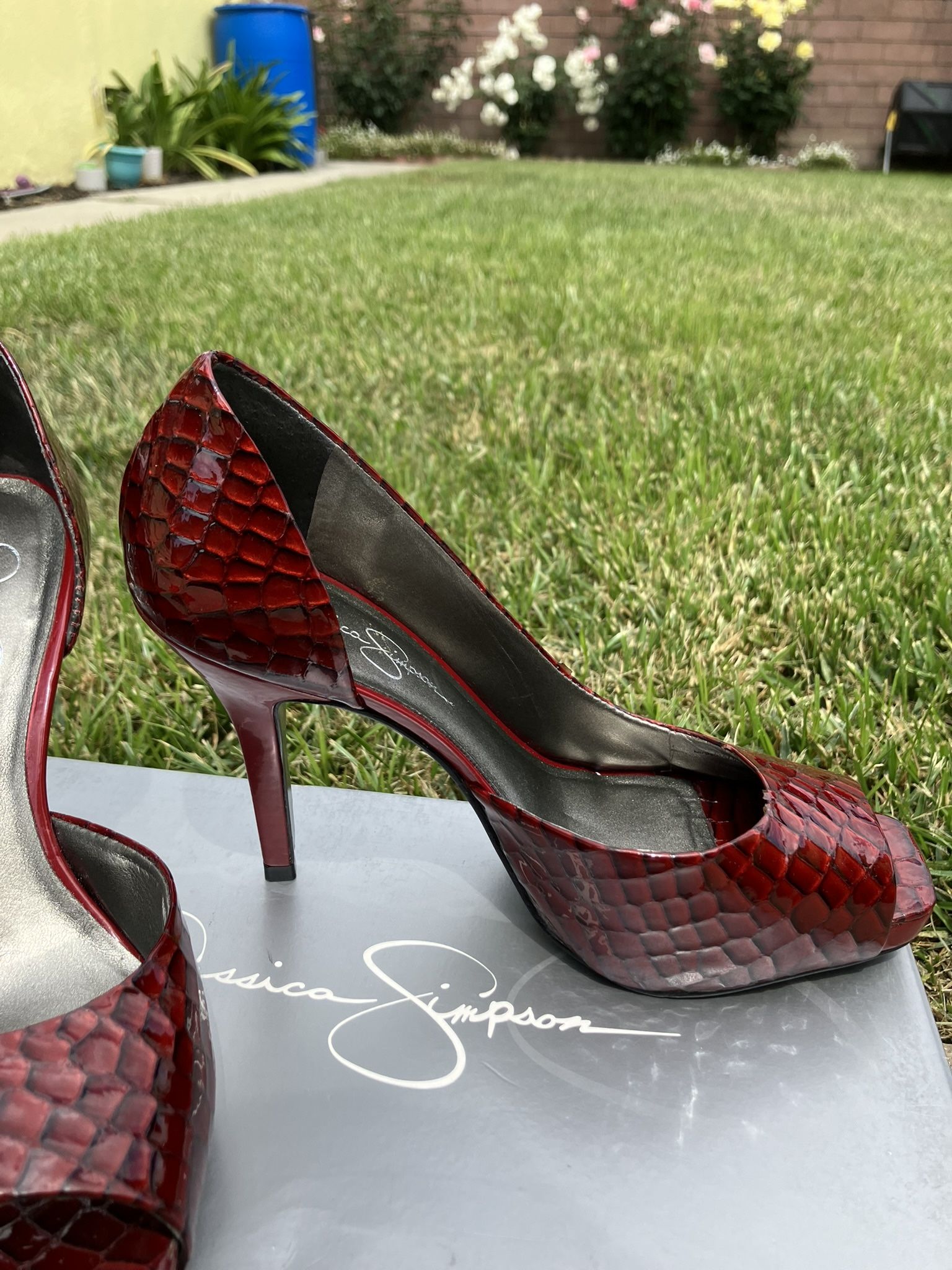 Jessica Simpson Red Heels
