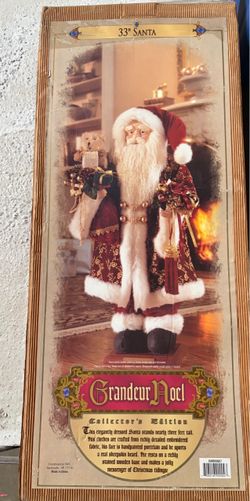 Vintage 33” Santa