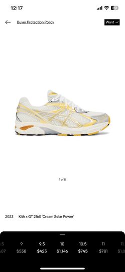 ASICS Kith Cream Solar Power.