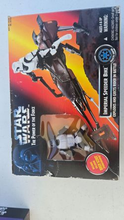 Star Wars Power of the Force Imperial Speeder Bike