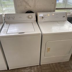 SUPER CAPACITY  PLUS WHIRLPOOL WASHER & ELECTRIC DRYER! BOTH RUN LIKE BRAND NEW !NO BAD ISSUES WITH EITHER! ILL RUN BOTH FOR YOU THROUGH ALL CYCLES IT