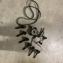  BMW 325i 6 Coils, Bells, Throttle Body, and 2 Snap Sensors 