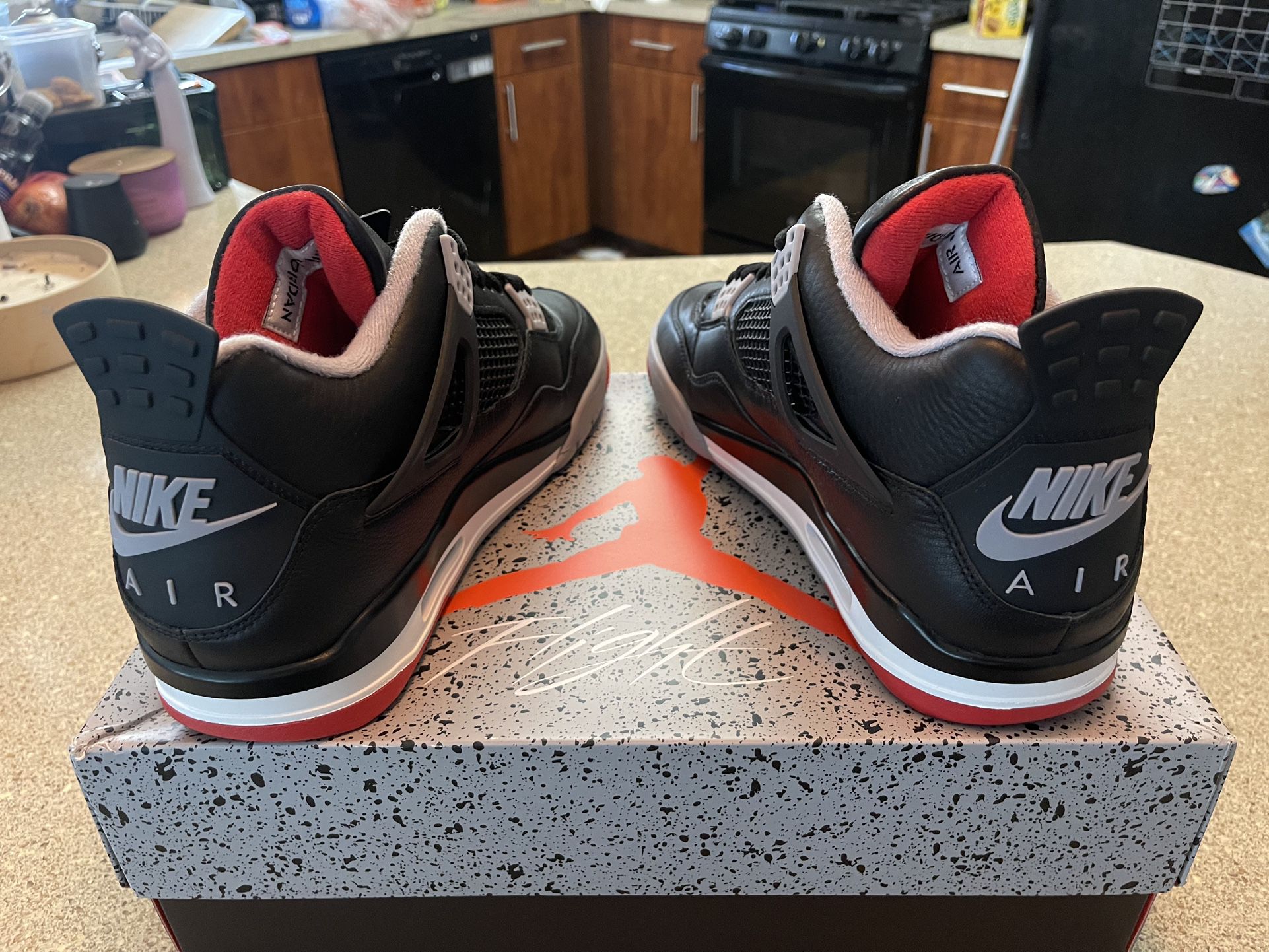 Air Jordan 4 Bred Og Size 10.5 11 11.5 12 13 14 