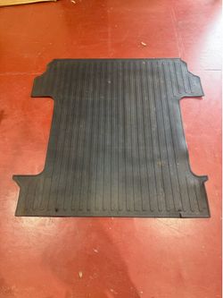 OEM Chevy Silverado rubber bed protector