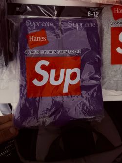 Purple supreme socks