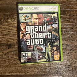 Xbox 360 Grand Theft Auto IV