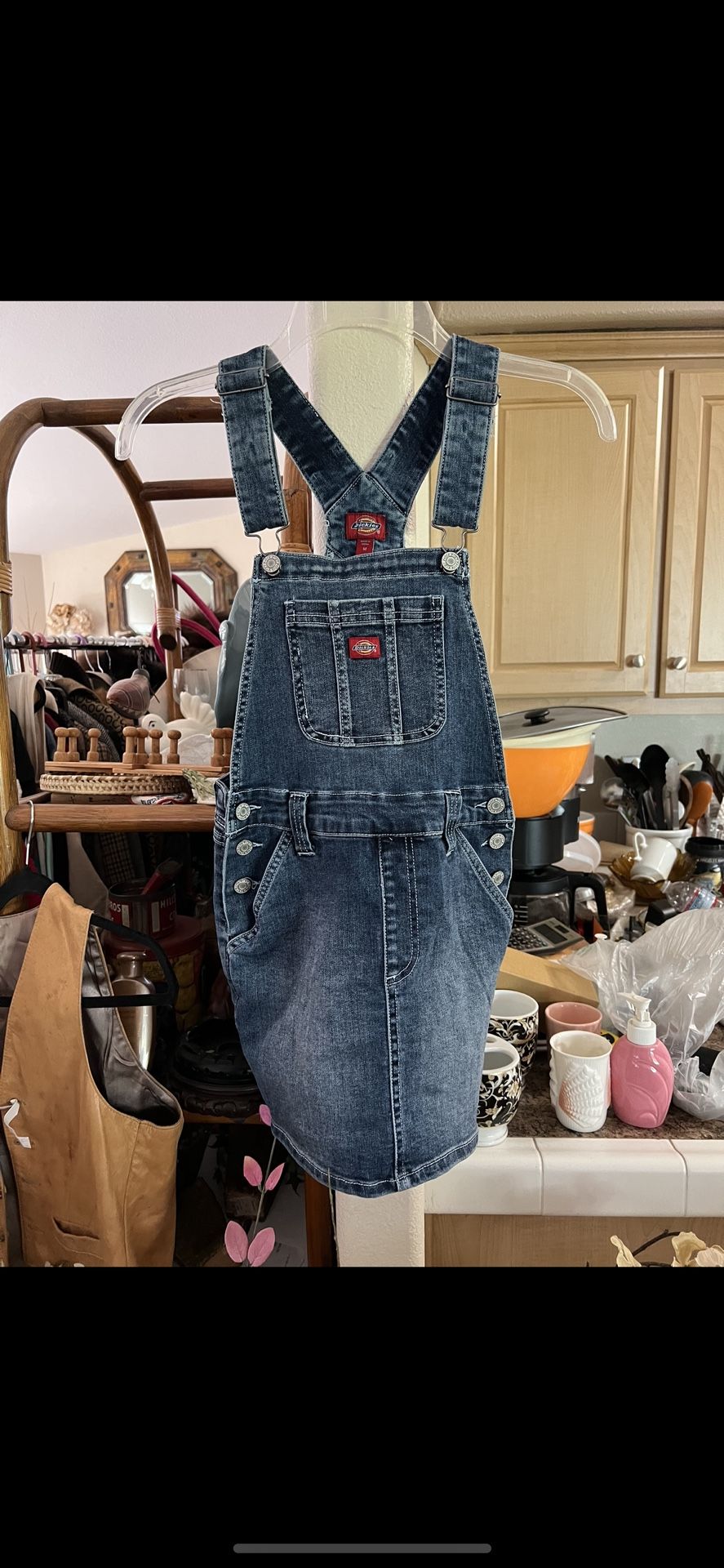 Girls Dickies Dress Overall