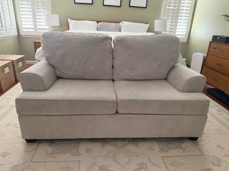 Alessandro Moonstone Loveseat Couch Sofa