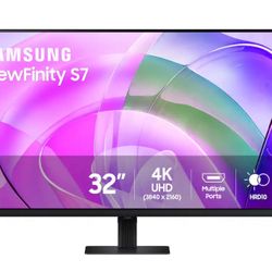 Samsung 32 Inch  ViewFinity S7 4K UHD High Resolution Monitor ( New & In Box)