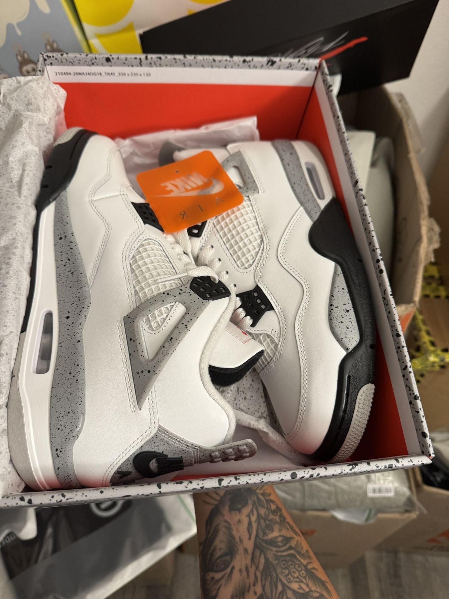 Jordan 4 Retro White Cement (2025)