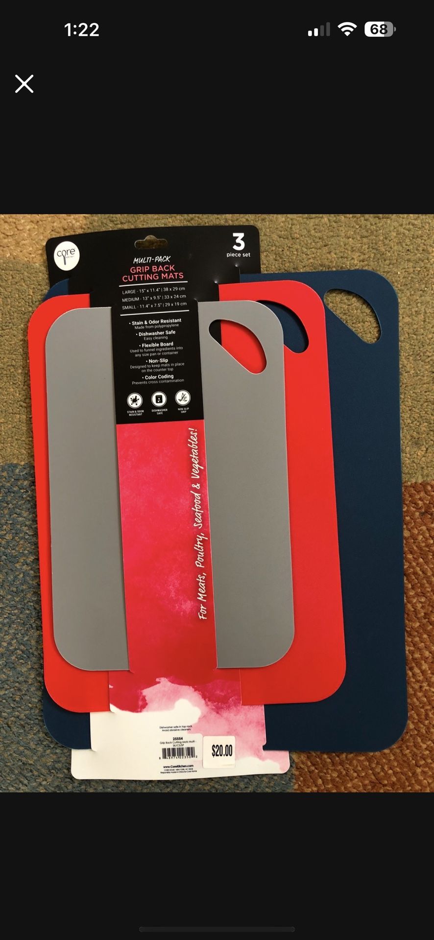 Brand New Cutting Board Set