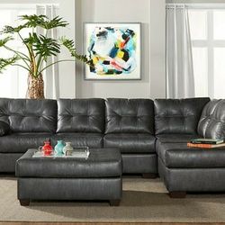 San Marino Cinder Sectional without Ottoman

