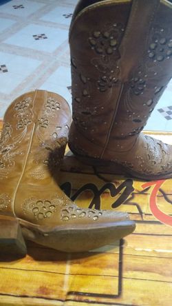 Cowgirl boots/ botas baqueras para niña