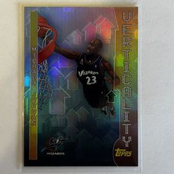 Michael Jordan Refractor Card