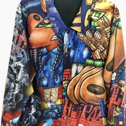 Death Row Records Jacket Snoop Doggystyle Dog House Shoe Palace Size Large