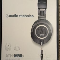 Audio-Technica ATH-M50x Headphones - Brand New
