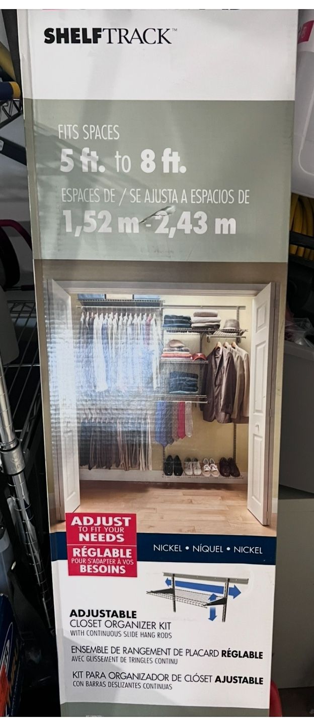 Closet Organizer Kit(Shelf tract)