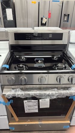 New L G Gas Stove And Oven.