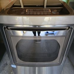 LG Gray Dryer 